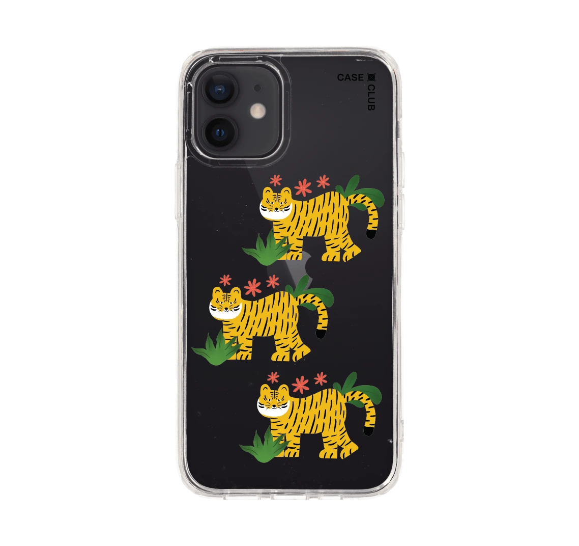 yellow tiger pattern